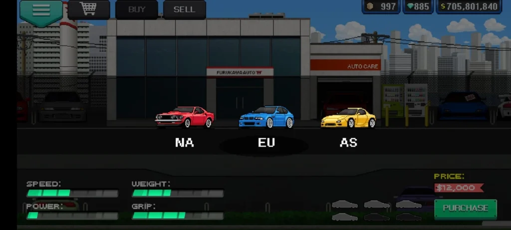 Key Features of Pixel Car Racer Mod APK