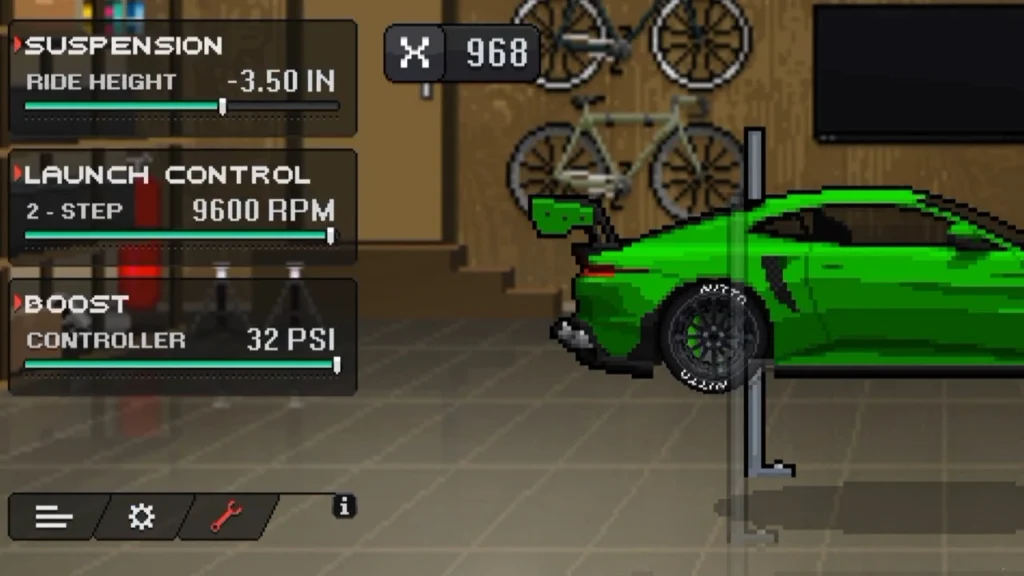 porsche 911 pixel car racer