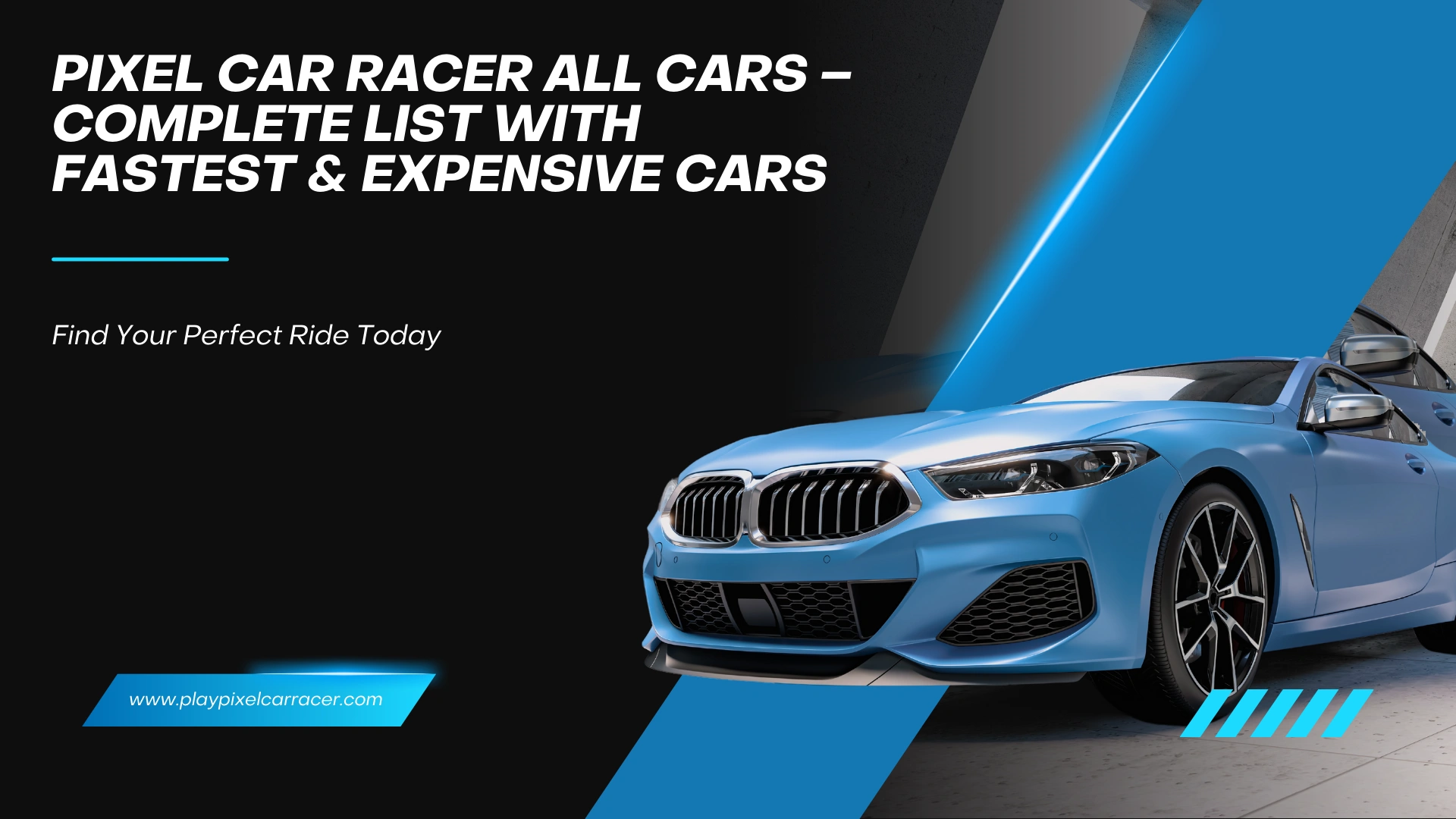 Pixel Car Racer All Cars