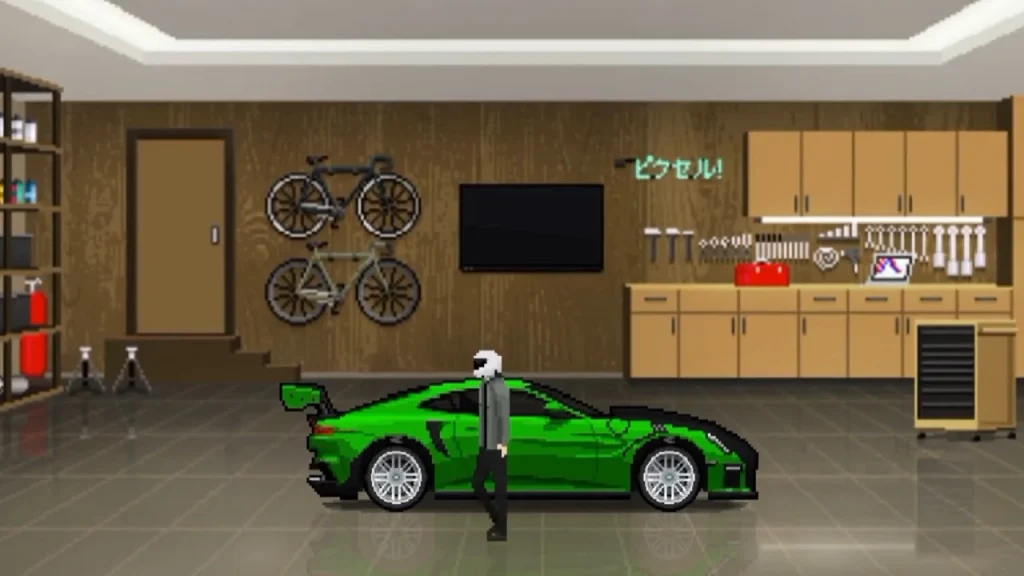 pixel car racer all awd cars